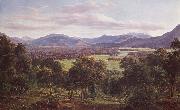 Eugene Guerard Spring in the valley of Mitta Mitta,with the Bogong Ranges in the distance oil painting picture wholesale